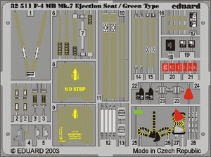 Eduard BIG3202 F-4E 1/32 Tamiya – imagen 5