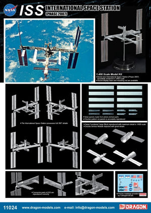 Dragon 11024 International Space Station (Phase 2007) 1/400 – imagen 2