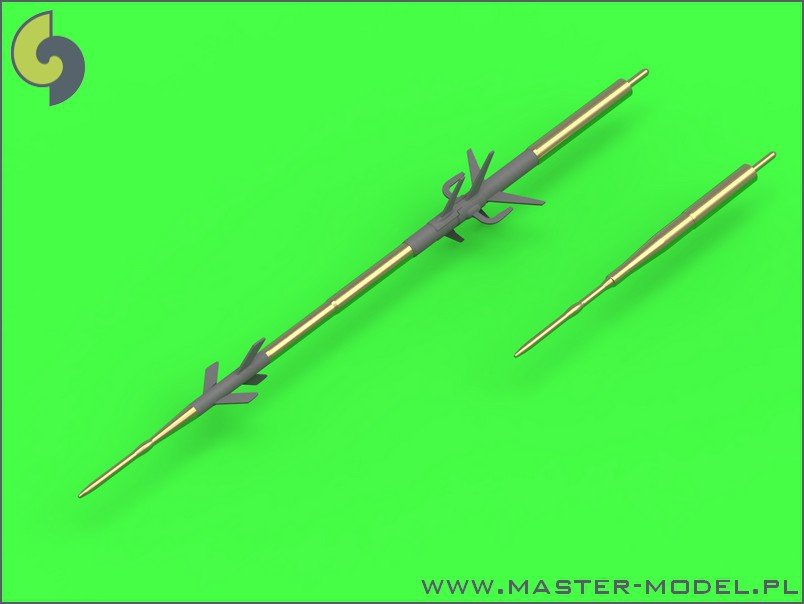 Master AM-72-106 Sukhoi Su-17, Sukhoi Su-20, Sukhoi Su-22 (Fitter) - Pilot Tubes and 30mm gun barrels 1/72 – image 2