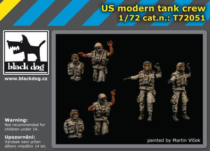 Black Dog T72051 Us modern tank crew 1/72 – imagen 2