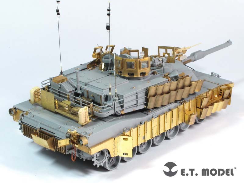 E.T. Model E35-161 Modern US ARMY M1A2 SEP MBT TUSK II (For DRAGON 3536) 1/35 – immagine 4