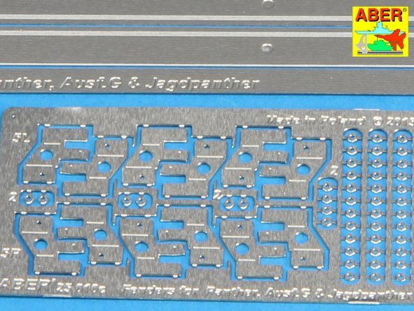 Aber 25010 Fenders for Panther G/Jagdpanther 1/25 – imagen 4