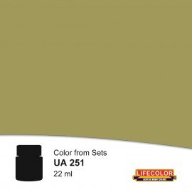Lifecolor UA251 Dunkelgelb base color 22ml