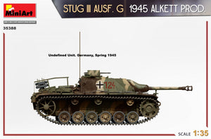 MiniArt 35388 STUG III AUSF. G 1945 ALKETT PROD. 1/35 – imagen 16