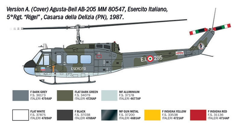 Italeri 2845 AB-205 / UH-1D "SAR" 1/48