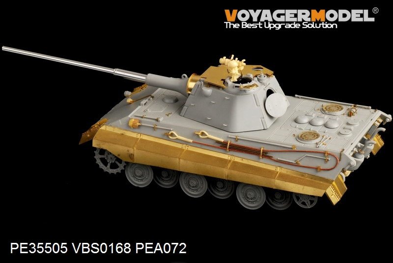 Voyager Model PE35505 WWII German E-50 Tank for TRUMPETER 01536 1/35 – imagen 10