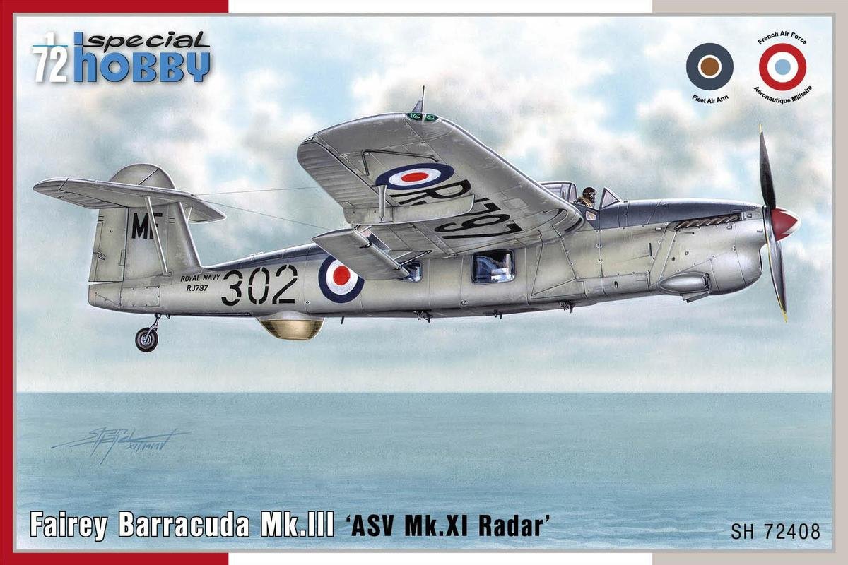 Special Hobby 72408 Fairey Barracuda Mk. III "ASV Mk. XI Radar" 1/72