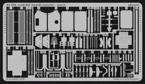 Eduard 35836 StuG. III Ausf. B exterior 1/35 Tamiya – imagen 2