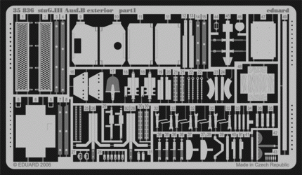 Eduard 35836 StuG. III Ausf. B exterior 1/35 Tamiya – imagen 2