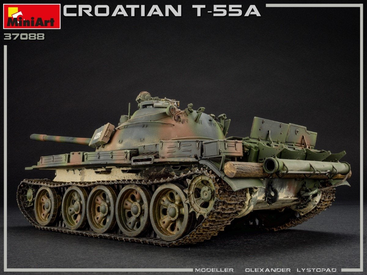 MiniArt 37088 CROATIAN T-55A 1/35 – immagine 7