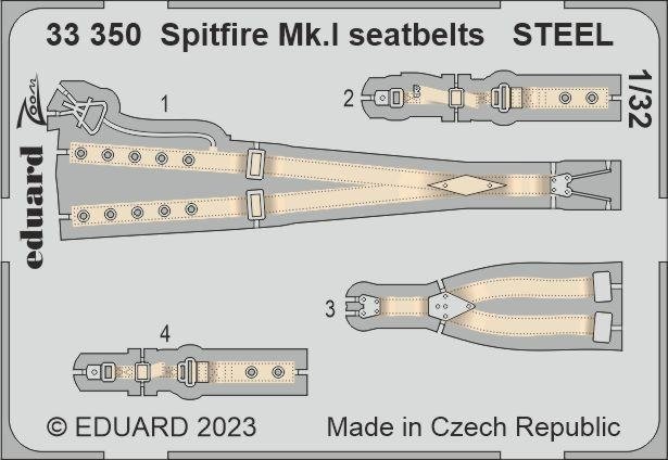 Eduard BIG33153 Spitfire Mk. I KOTARE 1/32 – zdjęcie 5