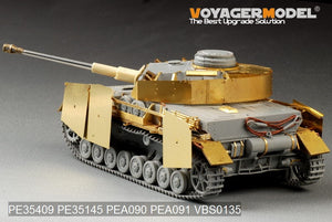 Maquette Voyager PE35409, char allemand Pz.Kpfw.IV Ausf.G de base avec lance-fumigènes, pour DRAGON au 1/35 – image 10