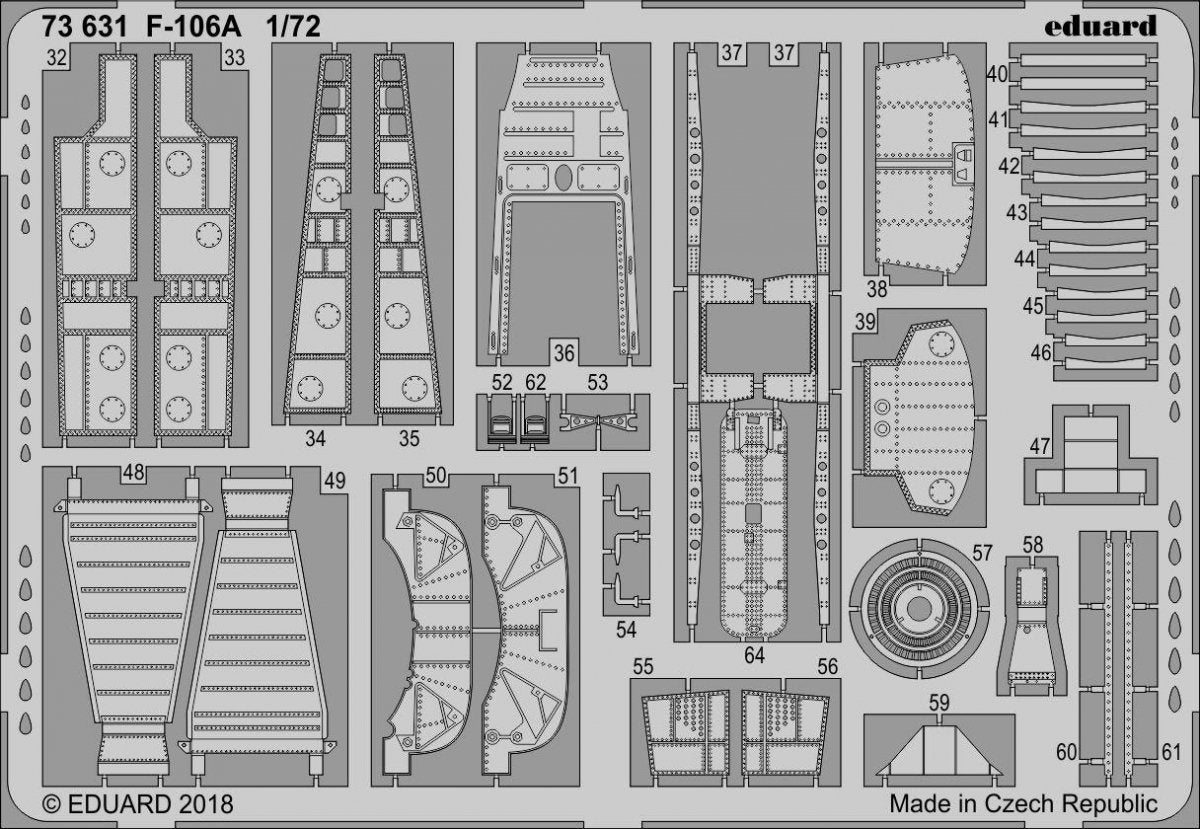 Eduard 73631 F-106A TRUMPETER 1/72 – zdjęcie 2