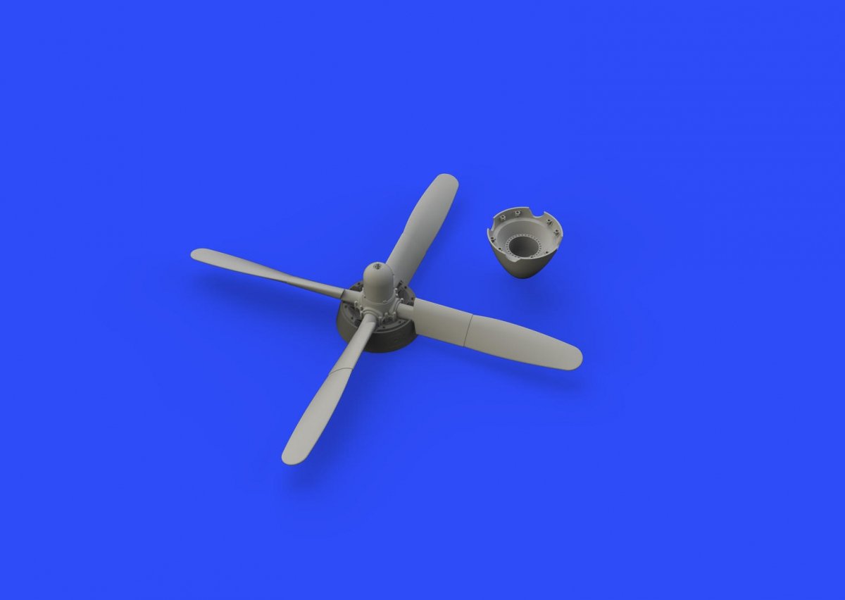 Eduard 648347 P-51D Hamilton Standard propeller AIRFIX 1/48