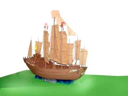 Trumpeter 01202 60cm Chinese Cheng-Ho Sailing Ship 1/200 – imagen 2