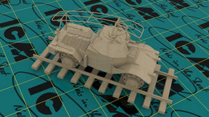 ICM 35376 Panzerspahwagen P 204 (f) Railway, véhicule blindé allemand de la Seconde Guerre mondiale (1/35) – image 2