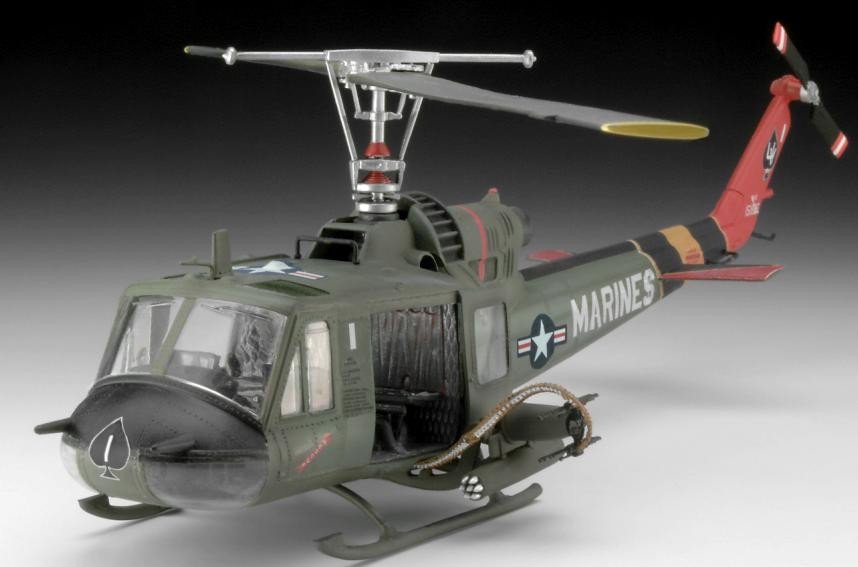 Revell 04476 Bell UH-1 Huey Hog 1/48 – immagine 3