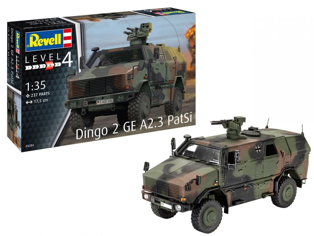 Revell 03284 Dingo 2 GE A2.3 PatSi 1/35 – immagine 2