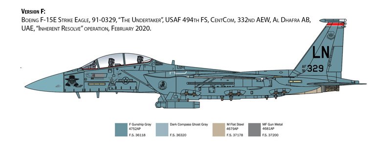 Italeri 2803 F-15E Strike Eagle 1/48 – Bild 8