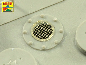 Aber 35G35 Grilles for Panther, Ausf.G; Jagdpanther, Ausf.G2 - Late Models for Takom 1/35 – zdjęcie 5