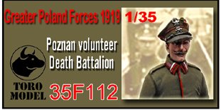 ToRo Model 35F112 War 1920 - Poznań Volunteer Death Battalion / Greater Poland Forces 1919 Poznan volunteer Death Battalion, Vilnius area, April 1919 1/35 – image 2