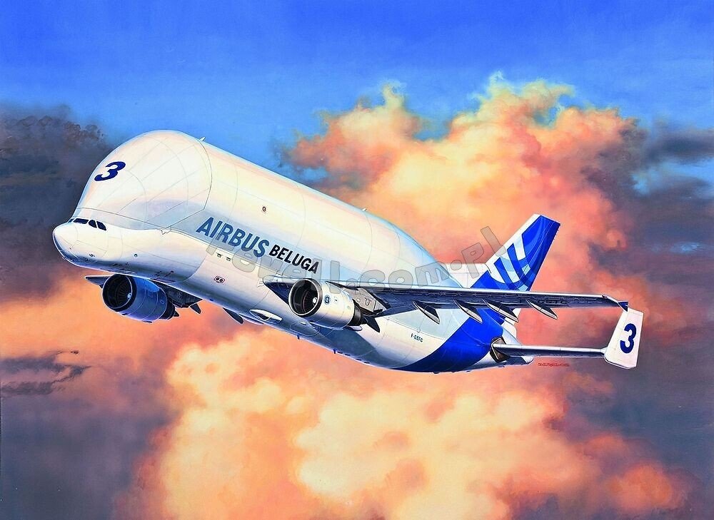 Revell 03817 Airbus A300-600ST Beluga 1/144 – imagen 3