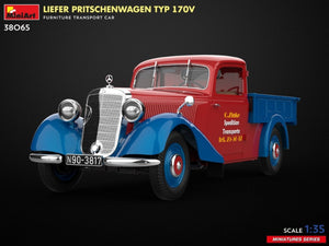 MiniArt 38065 LIEFER PRITSCHENWAGEN TYP 170V. FURNITURE TRANSPORT CAR 1/35 – Bild 3