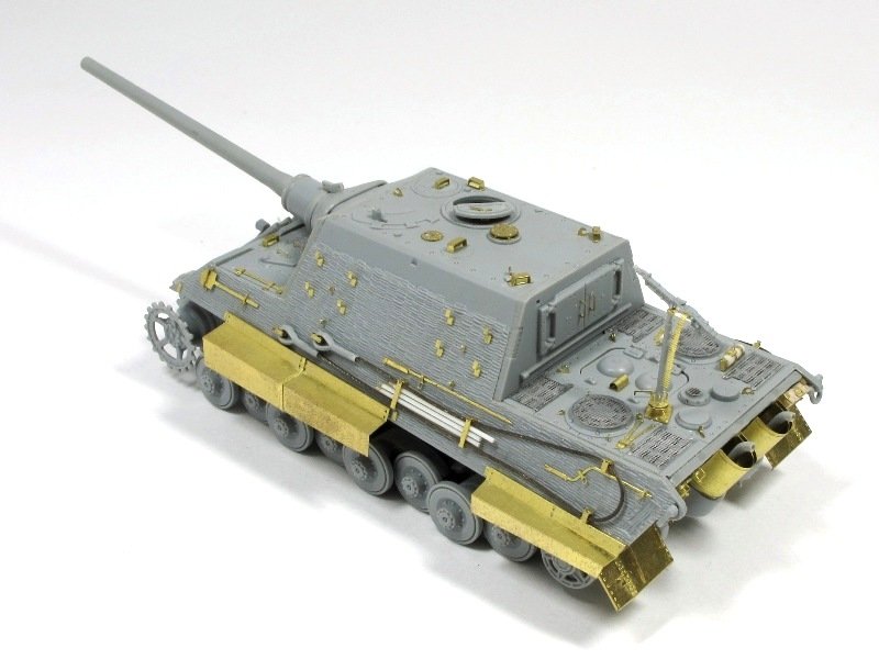 E.T. Model E72-022 WWII German Jagdtiger For DRAGON Kit 1/72 – zdjęcie 6