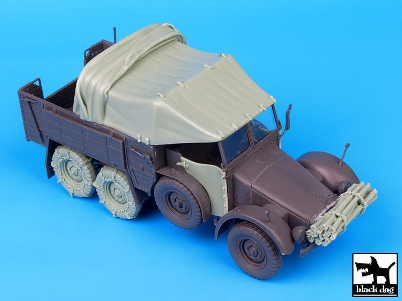Black Dog T35074 Krupp Protze big accessories set 1/35 – imagen 3