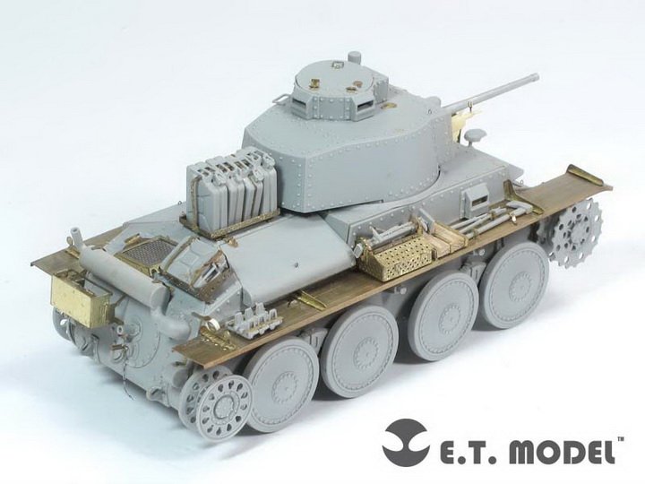 E.T. Model E35-130 WWII German Pz.Kpfw.38(t) Ausf.G Basic (For DRAGON 6290) 1/35 – imagen 2