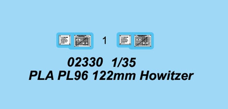 Trumpeter 02330 PLA ​​PL96 Obusier de 122 mm (1/35) – image 4