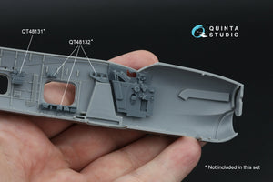 Quinta Studio QT48130 Fairey Barracuda Pilot's Cockpit (Trumpeter) 1/48