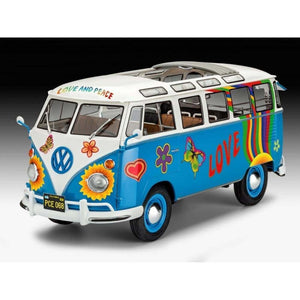 Revell 07050 VW T1 Samba Bus Flower Power 1/24 – imagen 2