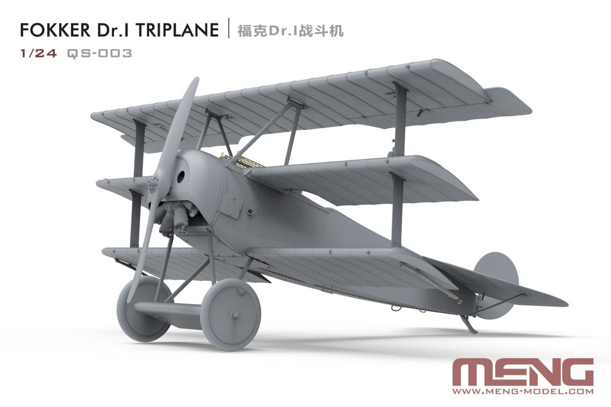 Meng modèle QS-003 Fokker Dr.I triplan 1/24 – image 4