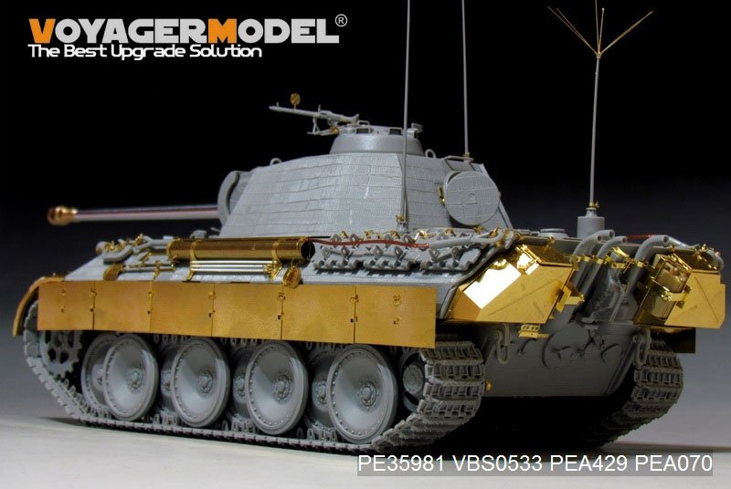 Voyager Model PE35981 WWII German Panther A Tank Basic For TAKOM 1/35 – Bild 4