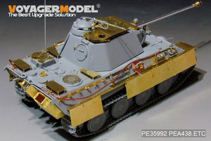 Voyager Model PEA438 WWII German Panther A/G Pz.Rgt.26 Anti Aircraft Armor（For TAKOM 2119/2120/2121) 1/35 – imagen 4