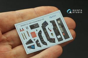 Quinta Studio QD32221 FW 190A-4 3D-Printed coloured Interior on decal paper (Zoukei Mura SWS) 1/32 – imagen 4