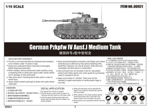 Trumpeter 00921 German Pzkpfw IV Ausf.J Medium 1/16 – immagine 25