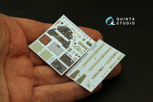 Quinta Studio QD32177 Bf 109E3/4 3D-Printed coloured Interior on decal paper (Trumpeter) 1/32 – imagen 5