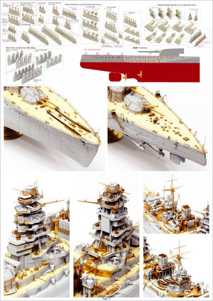 Pontos 35029F1 IJN NAGATO 1941 Detail Up Set 1/350 – imagen 9