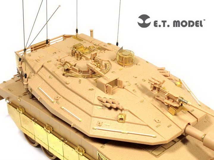 E.T. Model E35-097 Israel Merkava Mk.IV Tank LIC Basic (For ACADEMY 13227) 1/35 – immagine 3