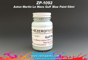 Zero Paints ZP-1092 Aston Martin Le Mans Gulf Blue Paint 60ml