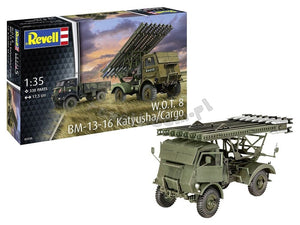 Revell 63338 W.O.T. 8 BM-13-16 Katyusha/ Cargo Model Set 1/72 – imagen 2