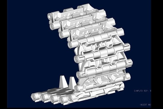 Trumpeter 06623 T-72 Track links 1/35 – imagen 3