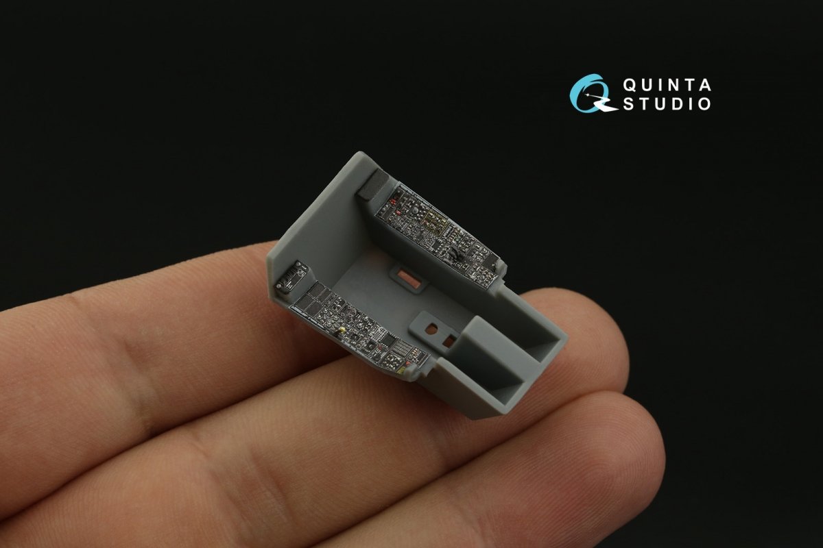 Quinta Studio QDS-48361 A-10C 3D-Printed &amp;amp; coloured Interior on decal paper (Hobby Boss) (Small version) 1/48 – imagen 8