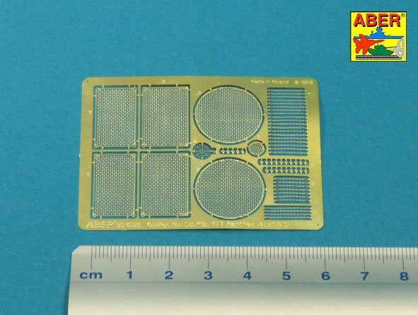 Aber 35G33 PzKpfw V Ausf.A (Sd.Kfz.181) GRILLES 1/35 – imagen 2
