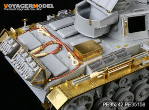 Voyager Model PE35242 WWII German Pz.Kpfw.III Ausf.N sPz.Abt 501 Afrika For DRAGON 6431 1/35 – imagen 5