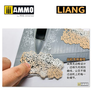 Liang 0006 Salt Weathering Effects Airbrush Stencils (Sparse) – Bild 8