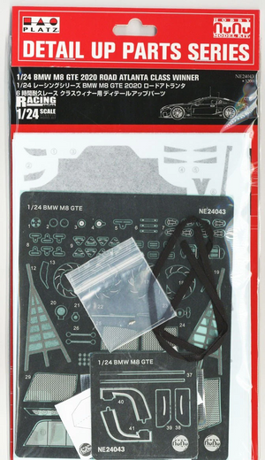 NuNu NE24043 BMW M8 GTE 2020, vainqueur des 6 Heures de Road Atlanta, pièces de détail 1/24