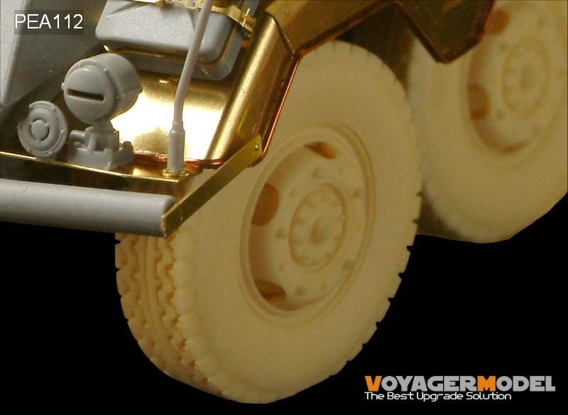 Voyager Model PEA112 Road Wheels for Sd.Kfz.234 Pattern 3 (For DRAGON) 1/35 – zdjęcie 2